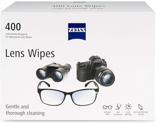 Zeiss Lens Cleaning Wipes for Optics - Cleaning coated glass safely